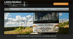 Desktop Screenshot of ljungskilebuss.se